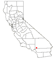 Location of Fontana, California Location of Fontana, California