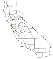 Location of San Martin in Santa Clara County, California, USA Location of San Martin in Santa Clara County, California, USA