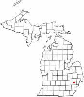 Location of Sylvan Lake, Michigan Location of Sylvan Lake, Michigan