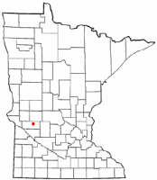 Location of Benson, Minnesota Location of Benson, Minnesota