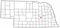 Location of Central City, Nebraska Location of Central City, Nebraska