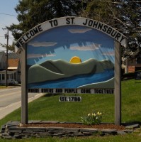St. Johnsbury Welcome sign St. Johnsbury Welcome sign
